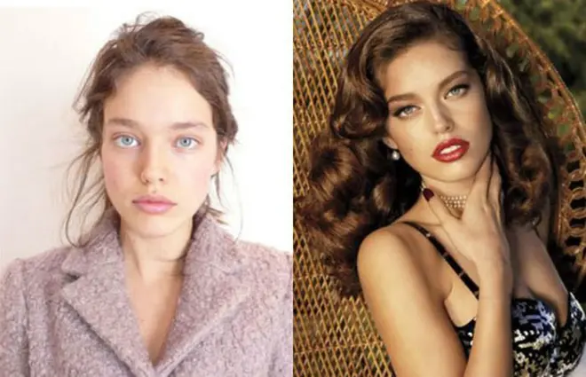 Emily Didonato bez makijażu