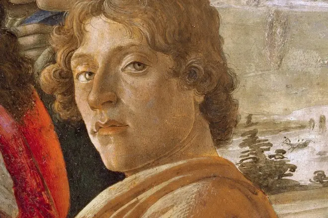 Portrait of Sandro Botticelli.