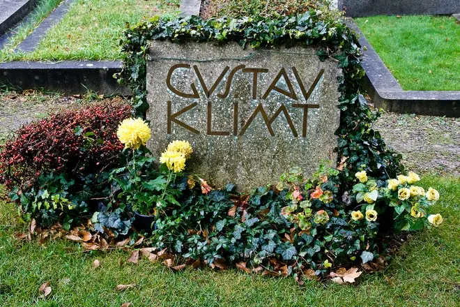 Gustav Klimt sírja
