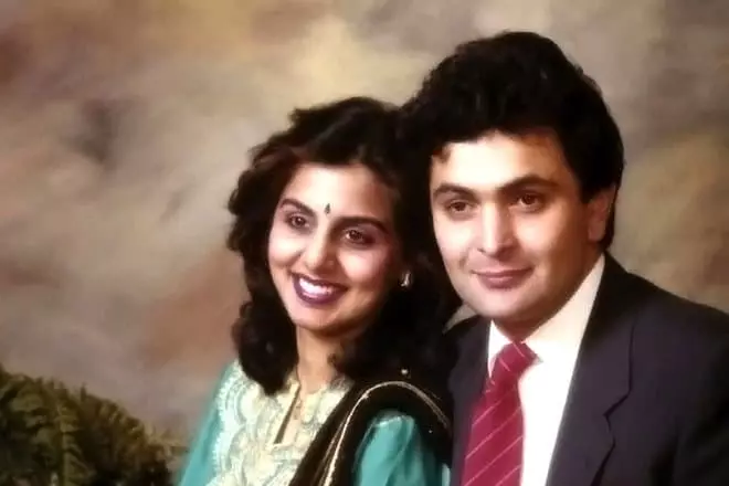 Rishi Kapoor e sua moglie Nita Singh