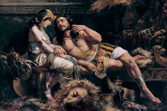 Samson og Dalila.