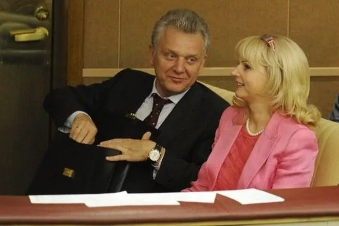 Viktor Khristenko eta bere emaztea Tatiana Golikova