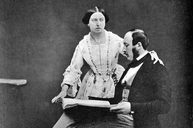 Prince Albert ati ayaba Victoria