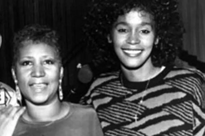 Areta Franklin en Whitney Houston
