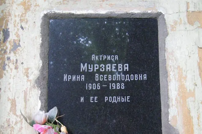 La tumba de Irina Murzayeva
