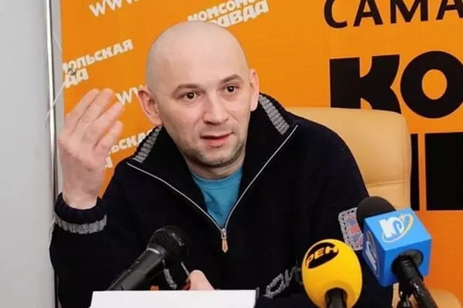 Alexander Rastorguev bir basın toplantısında
