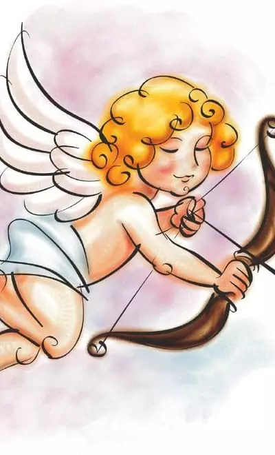 Cupid - biografi av kjærlighet Gud, verdier i forskjellige kulturer, bilde