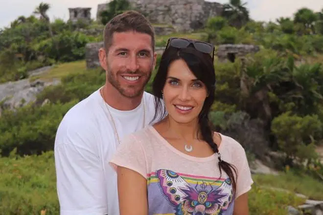 Pilar Rubio en Sergio Ramos