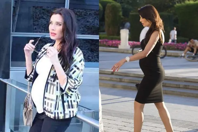 Gravid Pilar Rubio.