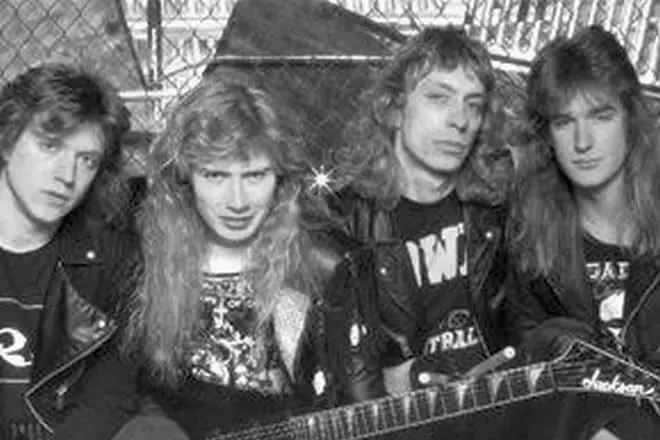 Megadeth Group in 1986