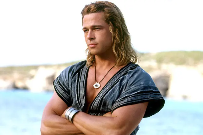 Brad Pitt sem Achilles