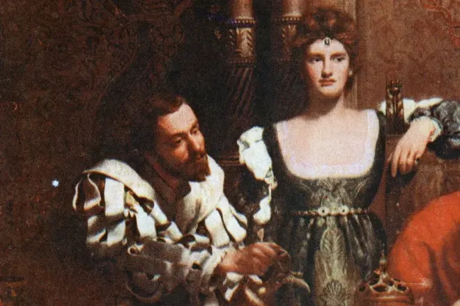 Cesare Bordjia和Lucretia Borgia