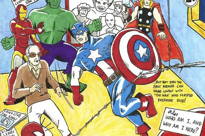 Capitán América - El primer carácter de Stan Lee