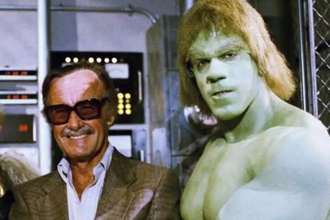 Stan Lee en Hulk