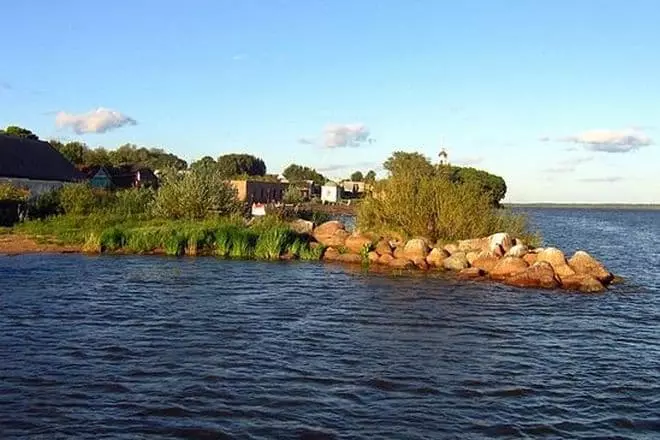 द्वीप तालाबस्क, जहां निकोलाई गुरीनोव रहते थे
