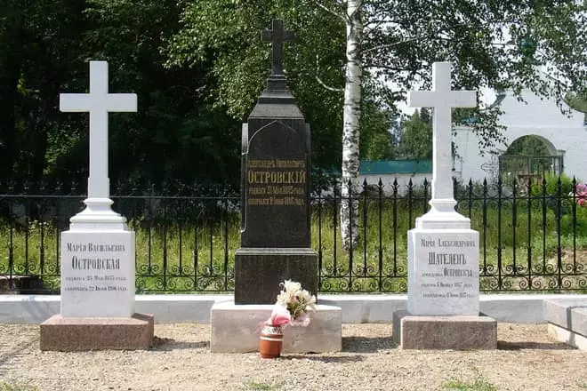 Das Grab von Alexander Ostrovsky
