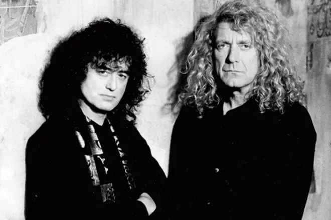 Robert Plant and Jimmy Page