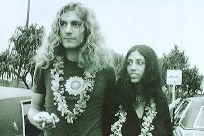 Robert Plant ja hänen vaimonsa Maureen