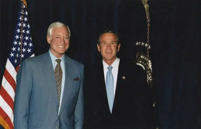 Brian Tracy at George Bush
