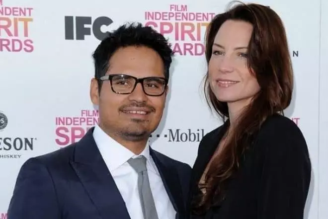 Michael Peña ja hänen vaimonsa Brie Schaffer