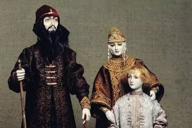 Dolls Ivan The Terrible, Maria Naguya û kurê wan Dmitry