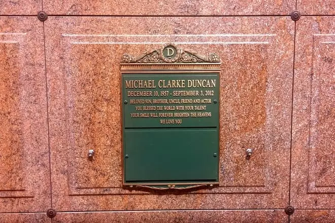 Michael Clarke Duncan的坟墓