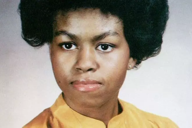 Michelle Obama v mládí