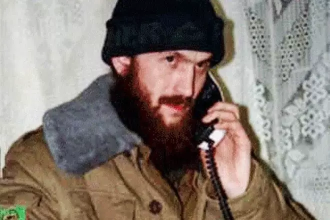 Салман Радујев на чеченском рату