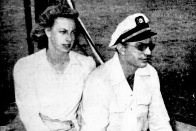 Ron Hubbard ir jo antroji žmona Sarah Northrup