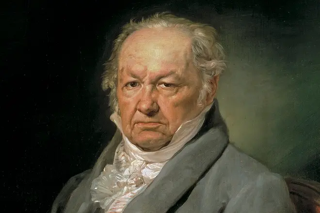 Francisco Goya porsiyon Francisco Goya portresi