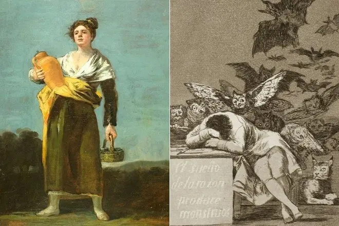 Francisco Goya - Biyografî, wêne, jiyana kesane, kar dike 14493_5