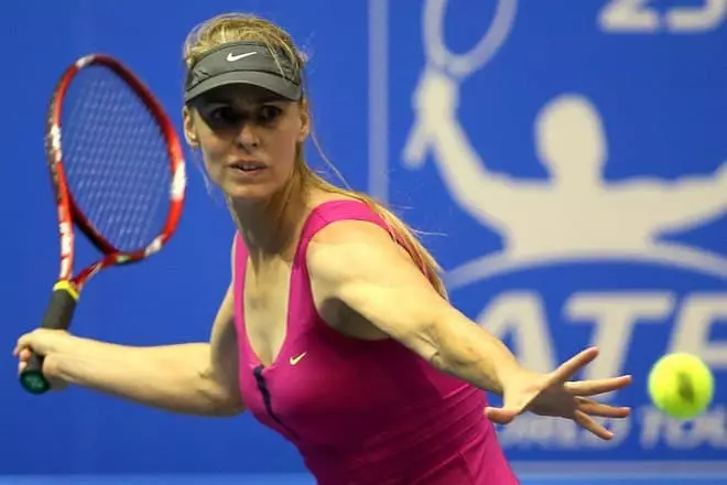 Jugador de tenis Elena Dementiev