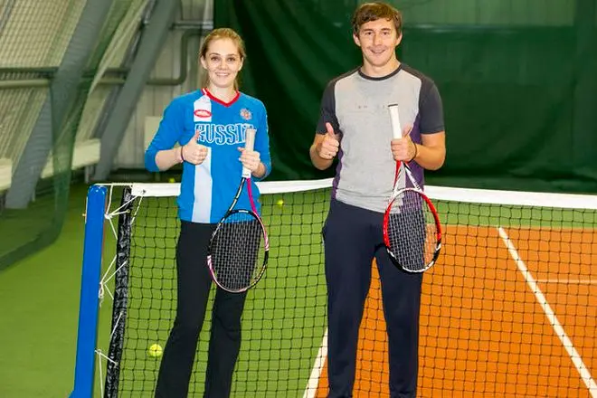 Anna Chakvetadze and Sergey Karyakin