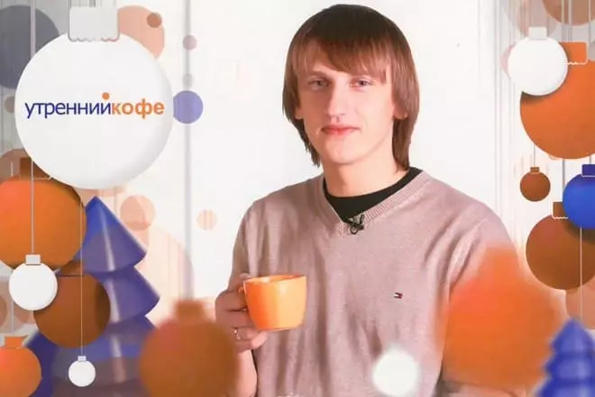 Alexander Živica na televízii Krasnojarsku