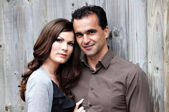 Roberto Martinez和妻子Beth Thompson