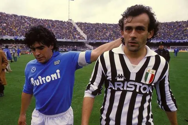 Michelle Platini ใน Juventus Club
