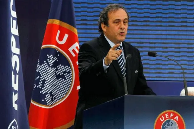 UEFA Mishel Platini rahbari