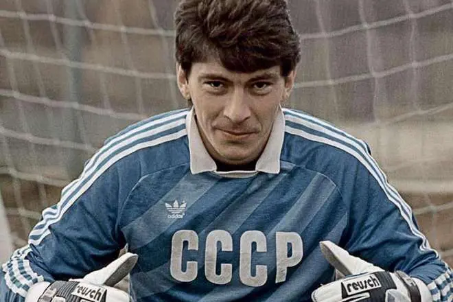 Goalkeeper Rinat Dasaev.