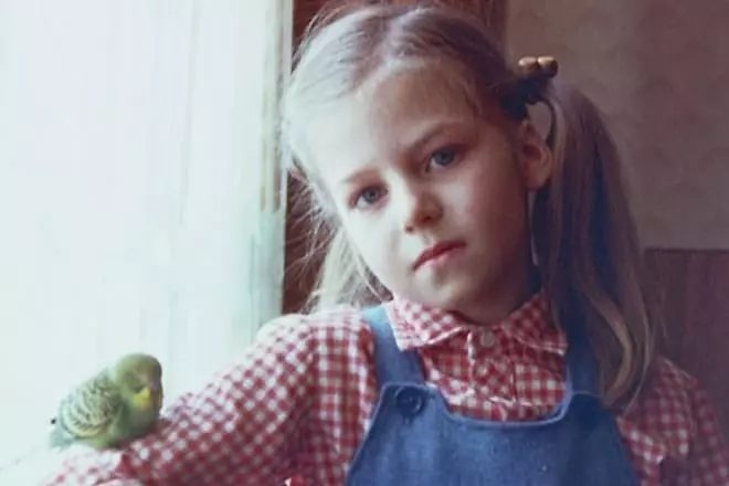 Natalia Ignashevich as a child