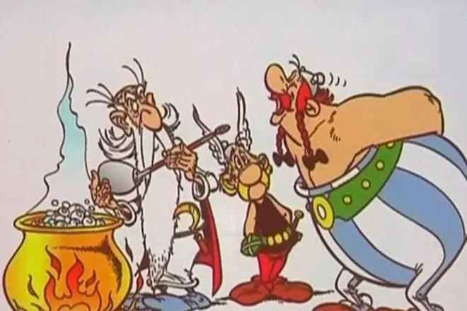 Druid Panoramix, Asterix dhe Obelix