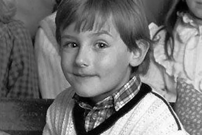 Miroslav Kloze nell'infanzia