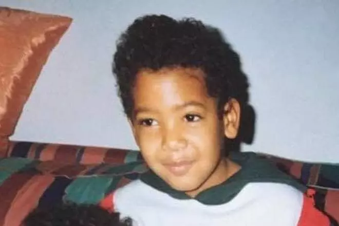 Jerle Boateng in childhood