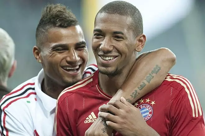 Kevin-Prince Boateng na Jerus Boateng.