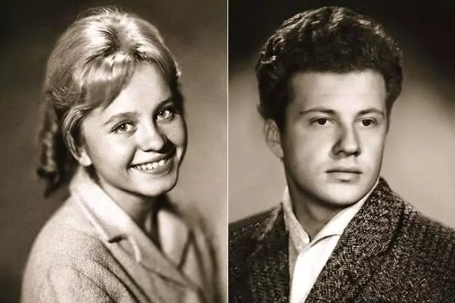 Lyudmila Gnilova i Nikolai Kashirov w młodości