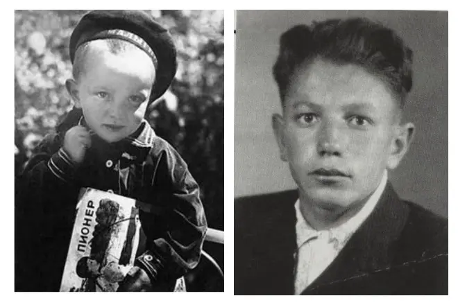 Vladimir Winovich u djetinjstvu i mladima