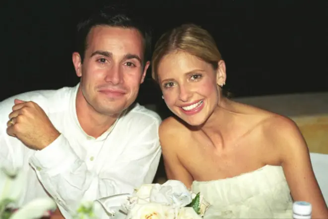 Freddie Prince and Sarah Michel Gellar