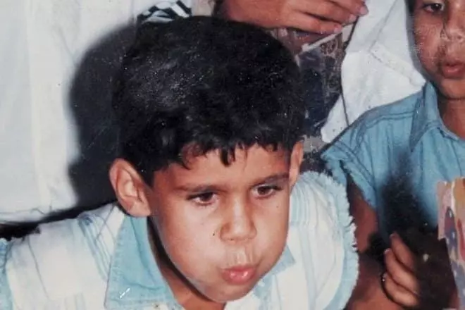 Diego Costa in childhood