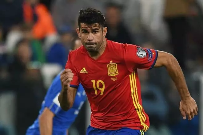 Diego Costa i det spanska landslaget