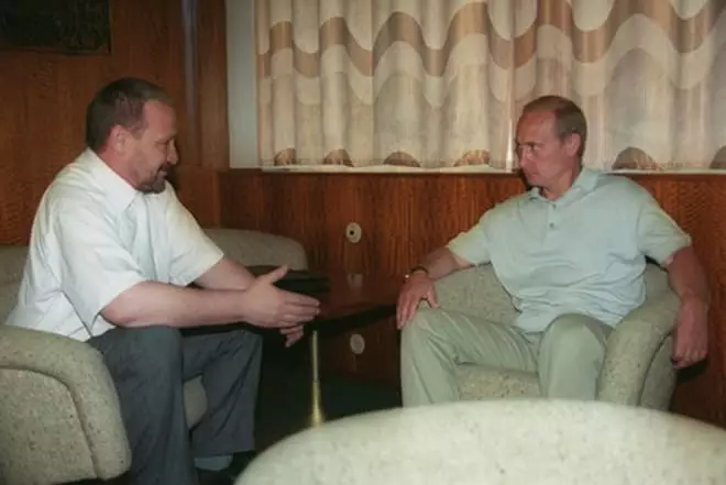 Ахмат Кадиров и Владимир Путин