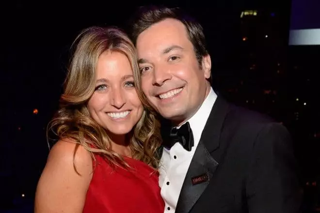 Jimmy Fallon és felesége Nancy Juvonen